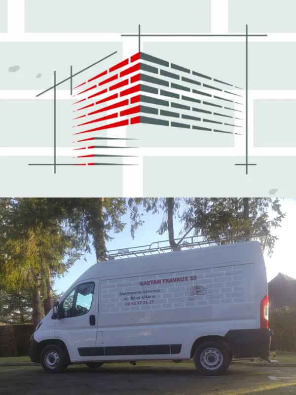 escalier beton chantepie